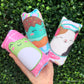 Top Trenz Squishmallows Flippin' Cute Reversible Water Wiggler, Sensory Plush Water Snake With Winston The Owl & Lola The Unicor