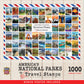 MasterPieces National Parks Travel Stamps 1000 Piece mature-themed Jigsaw Puzzle 19.25 by 26.75