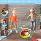 Engfa 3 In 1 Musical Jump, Toss Ring Game Toys, Stomping Launch Rocket Launcher For Kids Toys For Girls Boys 3-5, Sports & Outdo