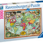 Ravensburger Bicycle Ride Around The World - 1000 Piece Jigsaw Puzzle For Adults | Unique Softclick Technology | Durable, Vibran
