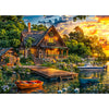 Tangcomplete - Holiday Cottages Puzzles For Adults 1000 Pieces, Jigsaw Puzzles For Adults 1000 Piece, Challenging Game Toys, Imp