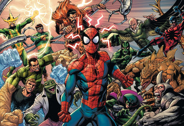 Buffalo Games - Silver Select - Marvel - Sinister War - 2000 Piece Jigsaw Puzzle For Adults -Challenging Puzzle Perfect For Game Nights - Finished Size Is 38.50 X 26.50