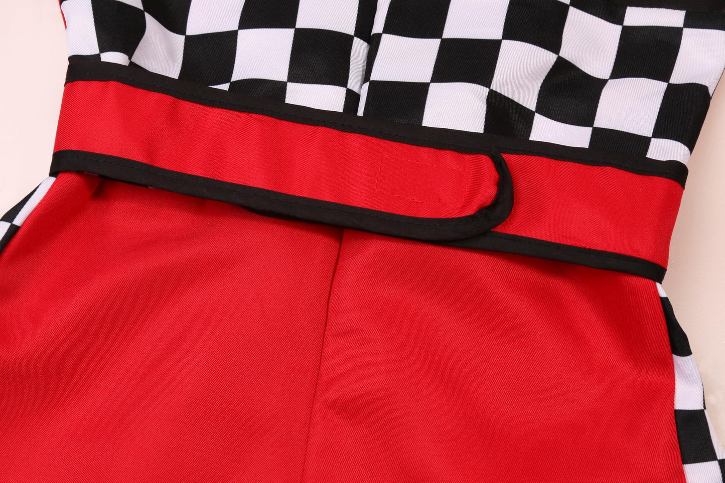 Simplecc Race Car Driver Costume For Boys Racer Jumpsuit With Car Cap For Halloween Dress Up(3-4 Years) Red