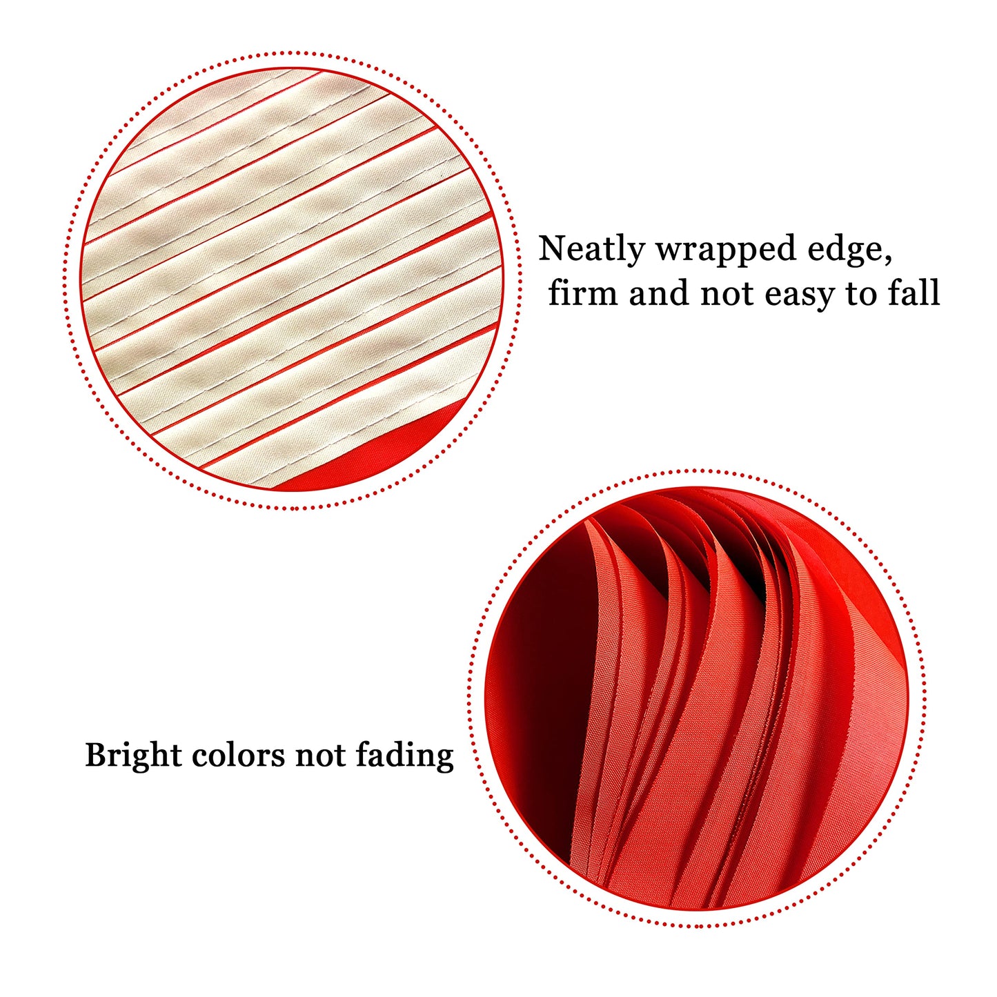 Weitbf 50Ft 30Pcs Red Blank Pennant Banners Flags String Triangle Diy Bunting Flags,Party Decorations For Grand Opening,Kids Bir