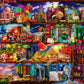 Ravensburger 2000-Piece World of Books Puzzle | Premium Linen, Anti-Glare Surface | Multicoloured | Model 16685