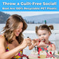 Avant Grub 8oz Clear Plastic Ice Cream Sundae Bowls, 50 Pack, Durable Recyclable Dessert Cups for Parties and Events