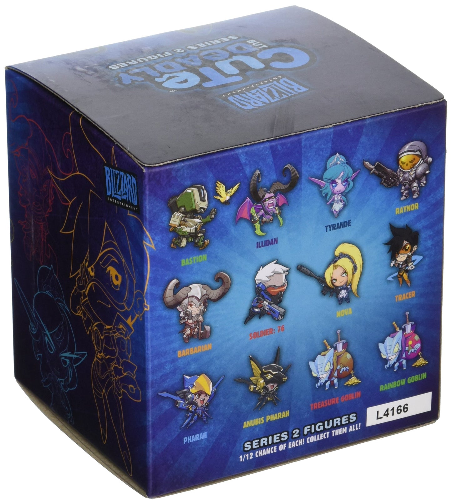 Blizzard Entertainment Cute But Deadly Vinyl Figure Blind Box - Random Character from Overwatch, Diablo, WoW, or Starcraft, Model: 020626113687