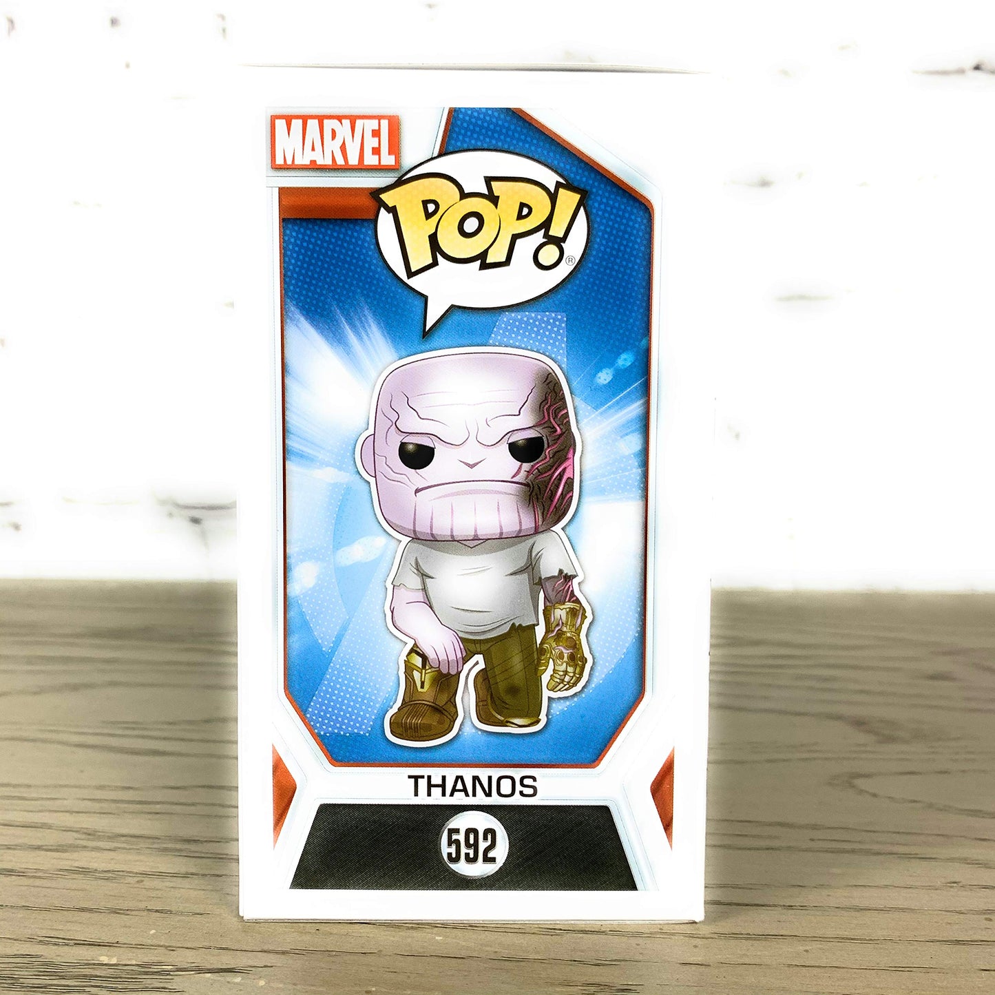 Funko Pop! Avengers Endgame Thanos ECCC Exclusive #592 Vinyl Multicolor Collector Figure