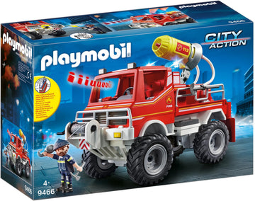 Playmobil Fire Truck 9466 - Multicolor Plastic Toy for Kids
