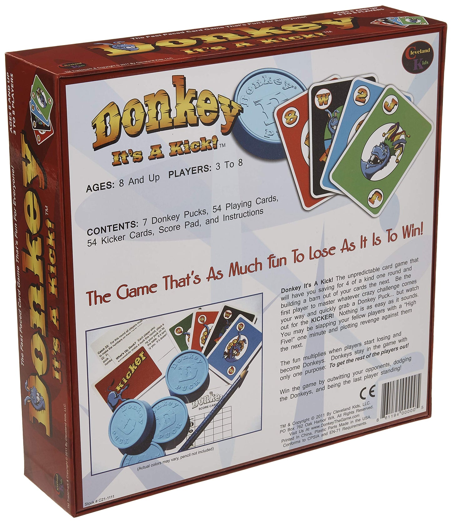 Everest Toys Donkey Its A Kick! Game