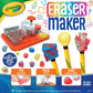 Crayola Eraser Maker, Diy Craft Kit, Gift For Kids, 8, 9, 10, 11