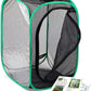 Restcloud Insect And Butterfly Habitat Cage Terrarium Pop-Up 23.6 Inches Tall