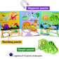 Magnetic Puzzles For Kids Ages 1-3, Travel Toddler Puzzles Ages 2-4 Year, Dinosaur Activities Toy For Boys & Girls 3-5 Yo - Lear