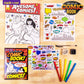 Made By Me Make Your Own Comic Book Storytelling Kit For Kids, 15-Page, Hardcover, How-To Draw Instructional Guide, Comic Inspired Stickers & Stamp, Holographic Stickers, 5 Vibrant Markers