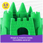 Kinetic Sand, 2.5lbs Green Play Sand, Moldable Sensory Toys for Kids, Resealable Bag (Packaging May Vary), for Ages 3 and up