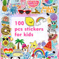 Bekayshad Stickers For Water Bottles, 100 Pack/Pcs Cute Vsco Vinyl Aesthetic Waterproof Stickers Laptop Hydroflask Computer Stickers For Teens Kids Girls