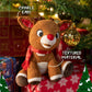 KIDS PREFERRED Rudolph the Red-Nosed Reindeer Plush Toy, 8 inches, Soft Fabric, Cute Kids' Stuffed Animal