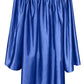 Gradplaza Shiny Choir Robe Kindergarten Preschool Graduation Gown Shiny Graduation Gown For Kids Royal Blue Size 33