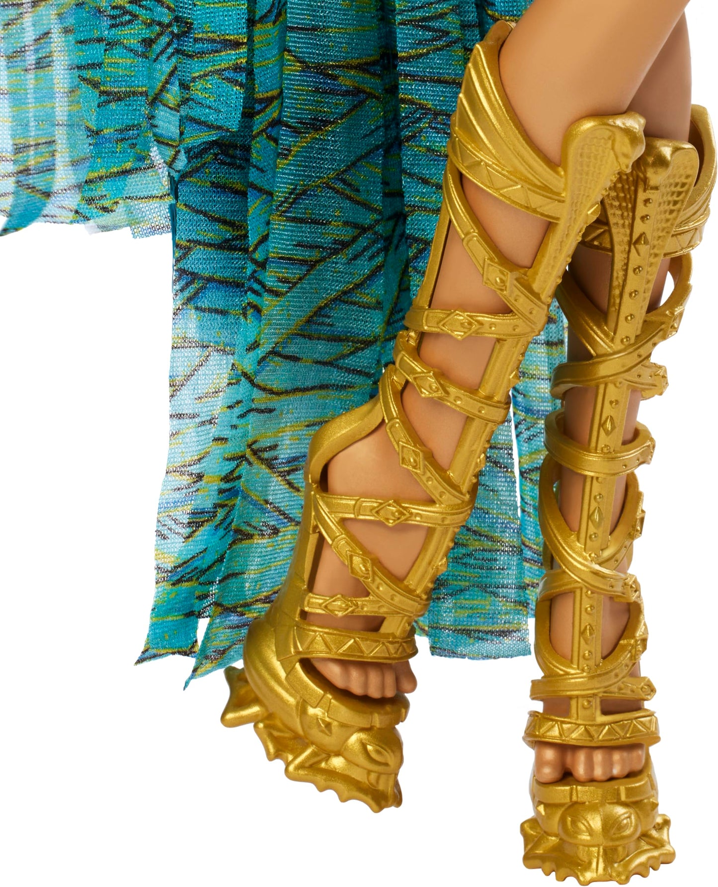 Monster High Fashion Doll Set  Mummy Majesties Cleo & Nefera De Nile Collectible 2-Pack with Golden Accessories & enhanced Clothes