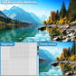 Voluvolu 500 Piece Puzzle For Adults, Jigsaw Puzzle,Glacier Park Jigsaw Puzzles 500 Pieces Birthday Party For Family Kids And Ad