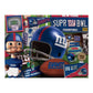 YouTheFan NFL New York Giants 500-Piece Retro Puzzle - Team Colors, Cardboard, Large