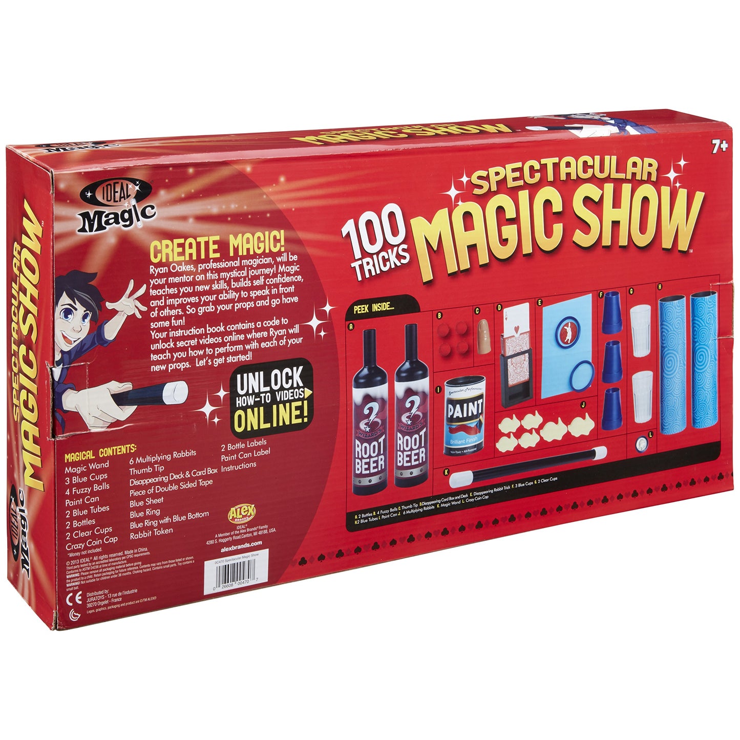 Alex Toys Ideal Poof-Slinky Spectacular Magic Show Set, Multicolor