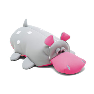 Big Joe Pool Petz Large Hippo Animal Pool Toy Float, Hippo Shape Mesh, 3 Feet