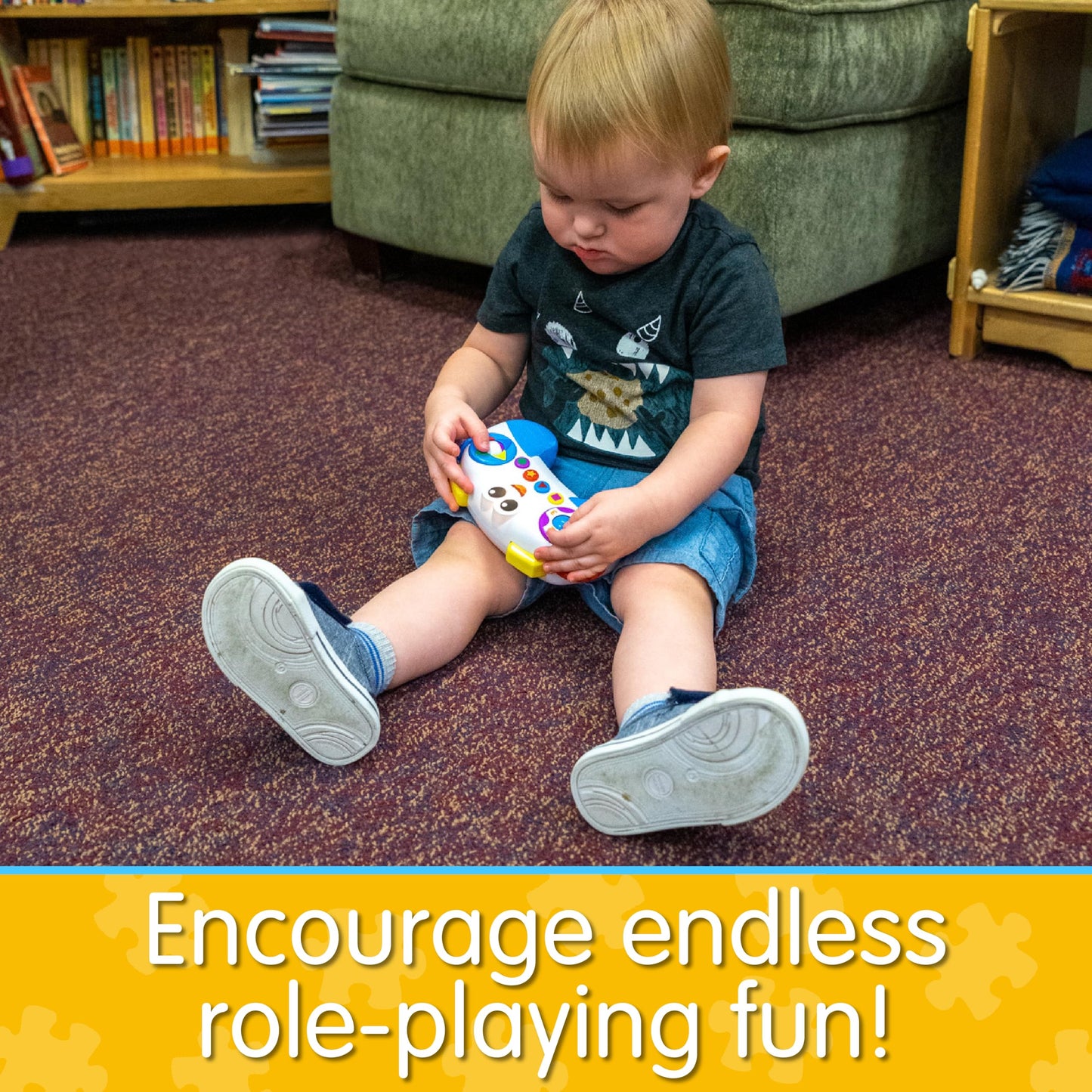 The Learning Journey Early Learning - On The Go Game Controller - Baby Game Controller Toy For Boys & Girls Ages 3 Months And Up - Award Winning Toys