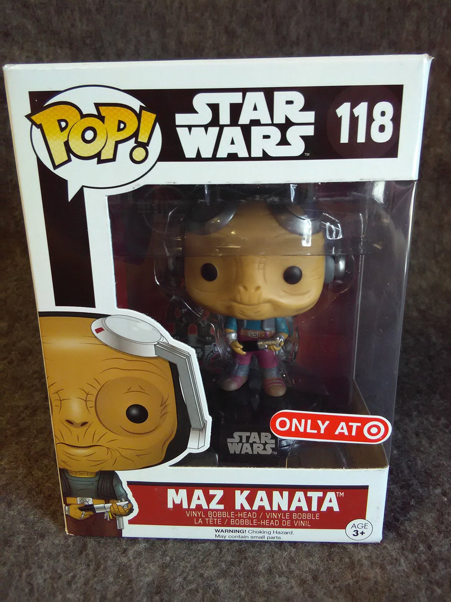 Funko - Figurine Star Wars Episode 7 - Maz Kanata No Glasses Exclu Pop 10Cm - 0849803096137