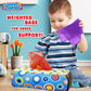 Sensory Pull Along Baby Tissue Box - Montessori Toy For Babies And Toddlers Tissue Box Learning Toys For 5 Months + Stem Educational Toys For Toddler Infant Babies (Large)