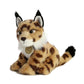 Aurora® Adorable Miyoni® Tots Lynx Stuffed Animal - Lifelike Detail - Cherished Companionship - Brown 10 Inches