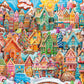 Ravensburger 1000 Piece Christmas Cookie Village Jigsaw Puzzle - Handcrafted Cardboard, Multicolor, Model 12001267, Perfect Fit