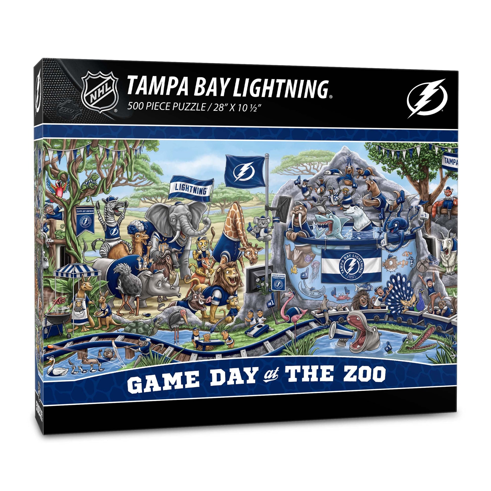 YouTheFan NHL Tampa Bay Lightning Game Day at The Zoo 500pc Puzzle