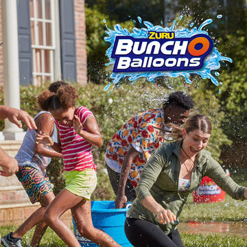 Bunch O Balloons Zuru 420 Self-Sealing Water Balloons - Original Colors, 420 Balloons, Perfect for Parties and Summer Fun!