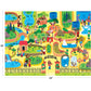 RoseArt Kids Floor Puzzle Playset - Alphabet Zoo Adventure - 24 Piece Jigsaw Puzzle