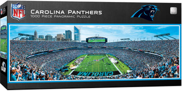 Master Pieces Nfl Carolina Panthers Stadium Panoramic Jigsaw Puzzle, Team Color, 1000 Pieces - 13' X 39' (7.06E+11)