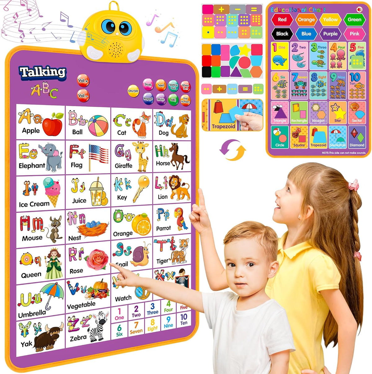 Interactive Alphabet Educational Wall Electronic Chart