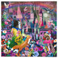 eeBoo Piece & Love: Cat & The Castle - 1000 Piece Puzzle - mature-themed Square Jigsaw  23x23  Includes Image Reference Insert  Glossy Pieces