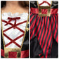 Spooktacular Creations Halloween Kids Pirate Costume  Black Pirate Dress for Girls  Buccaneer Princess Outfit for Girls Halloween Dress Up  RolePlay Themed Party (Large  10-12 yrs)