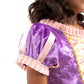 Little Adventures Rapunzel Princess Party Dress - Machine Washable Child Pretend Play Costume Outfit with No Glitter (Small Age 1-3)