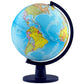 Waypoint Geographic Scout Globe, 12” Interactive Globe For Kids And Adults, World Globe With Stand, Decorative Learning Resources For Classroom Or Office Desk Decor, Blue