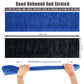 BHYTAKI African Net Sponge - 2 Pack Exfoliating Nylon Bathing Scrubber, Black & Blue