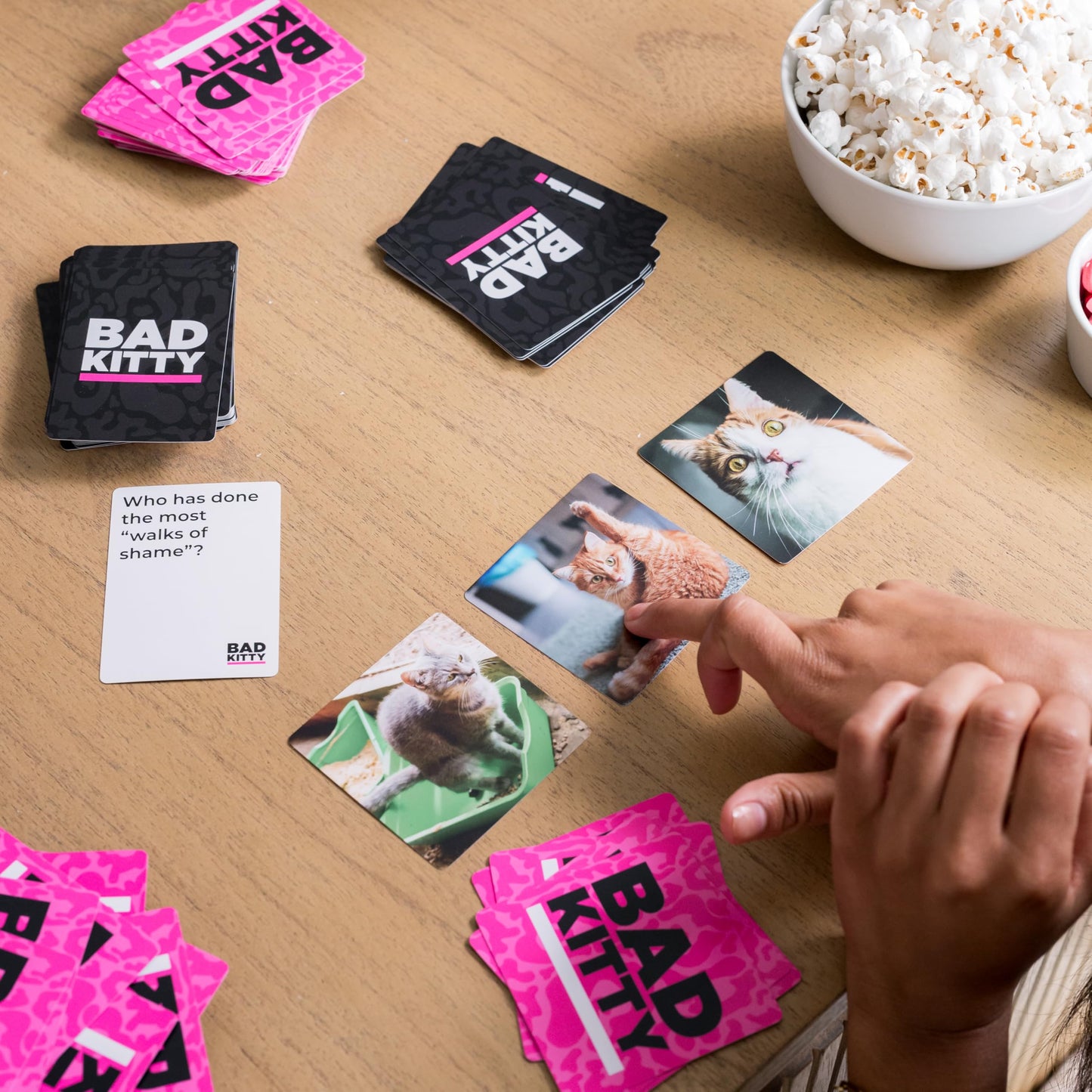 Bad Kitty Card Game + After Dark Expansion Set - Ultimate Adult Meme Game - Black - Model DYE-8601