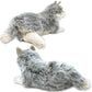 TigerHart 14 Inch Plush Dog - Whitaker The Wolf, White Polyester Stuffed Animal, Model 850000897878