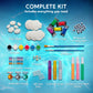Klever Kits Glow in The Dark Sea Shell Painting Kit, Multi Color, Small, Arts & Crafts for Ages 6-12, Creative Art Supplies