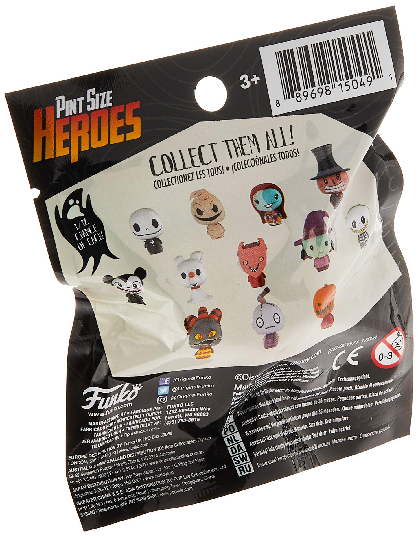 Funko Pint Size Heroes: The Nightmare Before Christmas (One Mystery Figure)