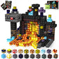 Hltyigr 150PCS Magnetic Blocks-Magnetic Building Blocks Magnet Toys Set Stacking Cave World with Magnet Construction Toys STEM Sensory Gift for Kids Toddlers Boys & Girls Birthday Gifts Ages 3+