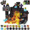 Hltyigr 150PCS Magnetic Blocks-Magnetic Building Blocks Magnet Toys Set Stacking Cave World with Magnet Construction Toys STEM Sensory Gift for Kids Toddlers Boys & Girls Birthday Gifts Ages 3+