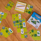 Envy Born Games Confusing Lands Board Game | Travel Size, Multi-colored, Easy to Learn, 1-2 Players, Ages 12+