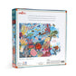 eeBoo 1000 Piece Coral Reef Jigsaw Puzzle for Adults & Families, Glossy Cardboard, Sturdy Pieces, Minimal Dust, Model 0689196510410